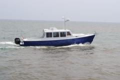 Jet boat windows