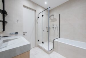 Frameless Sliding Glass Shower Door